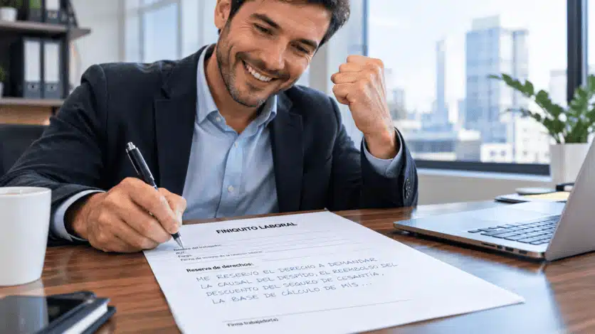 Reserva de derechos en el finiquito laboral para trabajadores en Chile