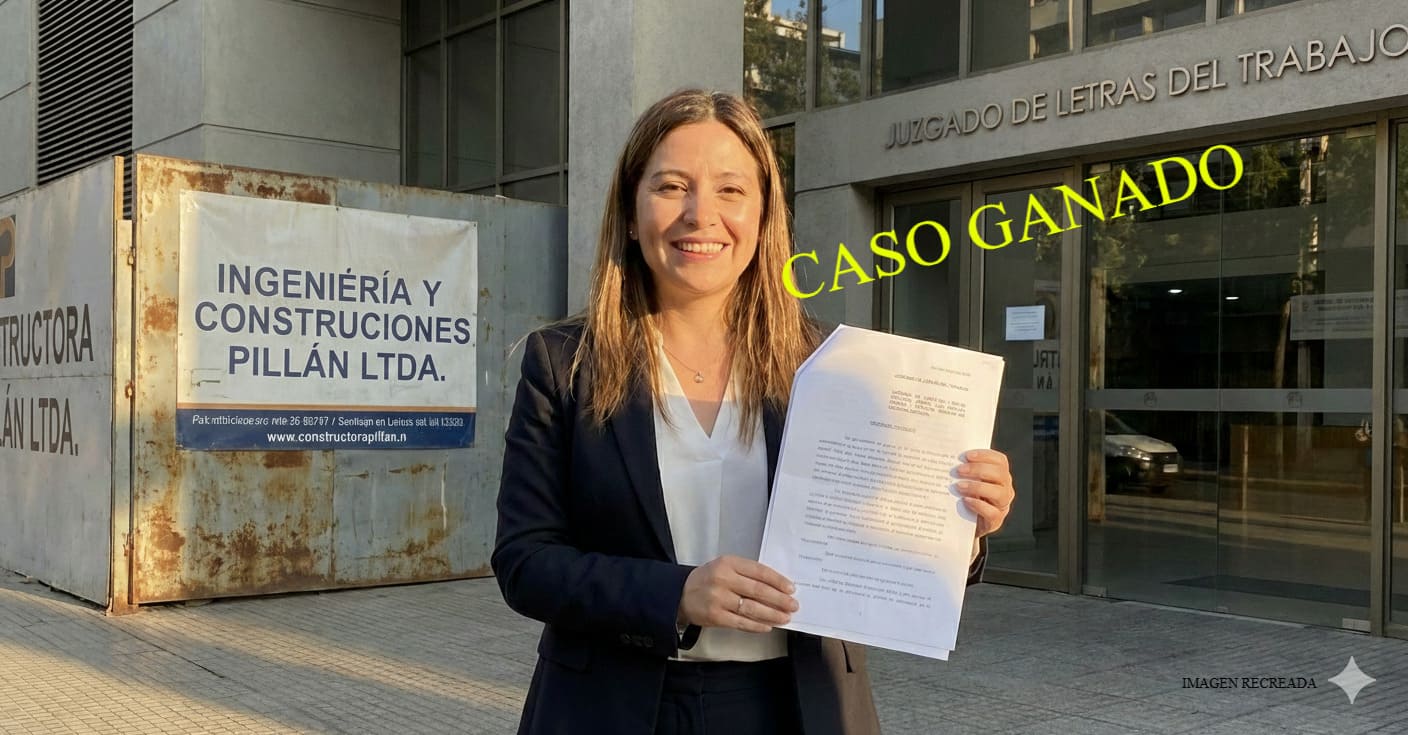 Sentencia laboral ganada contra Constructora e Ingeniería Pillán Ltda en Santiago