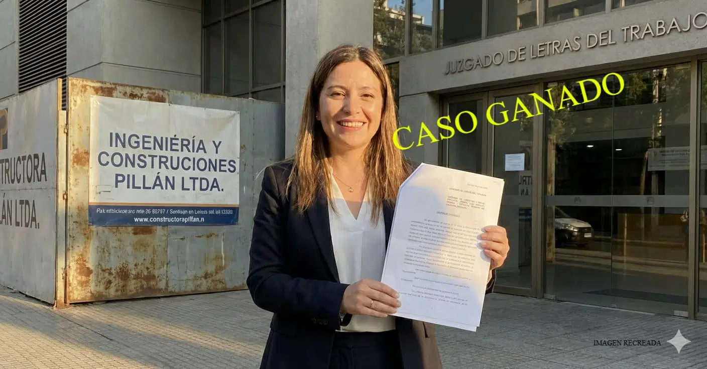 Sentencia laboral ganada contra Constructora e Ingeniería Pillán Ltda en Santiago